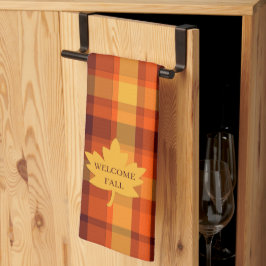 Welcome Fall Kitchen Towel Decor Geschirrtuch