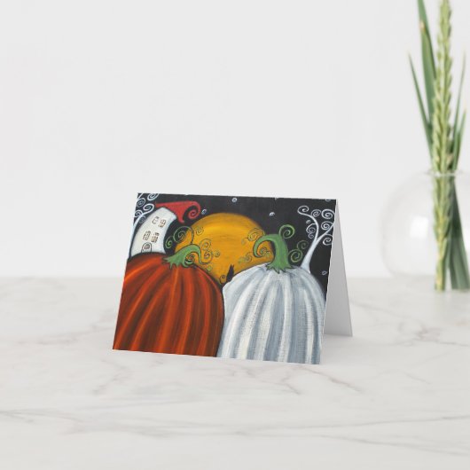 Welcome Fall! Note Cards Karte (Vorderseite)