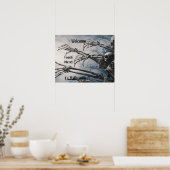 Welcome Foolish Mortals Zombie Skeleton Beängstige Poster (Küche)