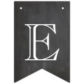 Welcome Friends Chalkboard Look mit Sonnenblumen Wimpelkette (Zweite Fahne)