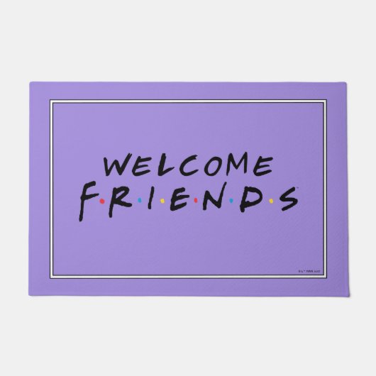 Welcome FRIENDS™ TV-Serie Fußmatte (Vorderseite)
