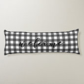 WELCOME GINGHAM SEITENSCHLÄFERKISSEN (Rückseite)