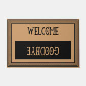 Welcome Goodbye Fußmatte (Vorderseite)