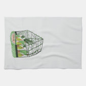 Welcome Green House Botanical Cactus Plants Art Geschirrtuch (Horizontal)