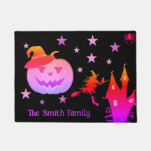 Welcome Halloween Door Mat | Personalisiert Doorma