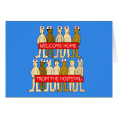 Welcome Home from Hospital Humor (Vorderseite (Horizontal))