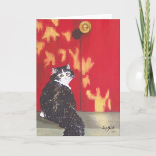 Welcome Home Karte (Vorderseite)