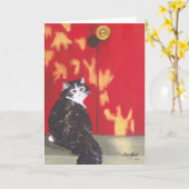 Welcome Home Karte (Gelbe Blume)