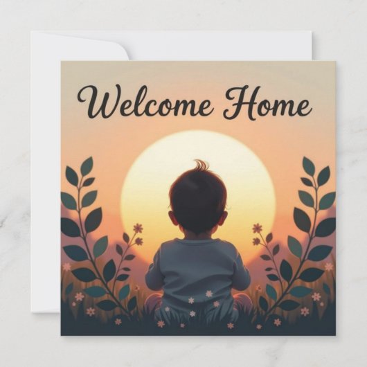 Welcome home, new baby (Vorderseite)