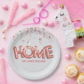 Welcome Home Patriotic Military Hero Party Pappteller (Party)