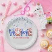 Welcome Home Patriotic Military Hero Party Pappteller (Party)