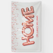 Welcome Home Patriotic Military Hero Party Poster Banner (Vertikal)