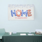 Welcome Home Patriotic Military Hero Party Poster Banner (Messeveranstaltung)