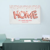 Welcome Home Patriotic Military Hero Party Poster Banner (Messeveranstaltung)
