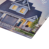 Welcome Home Personalized Keepsake Schneidebrett (Ecke)