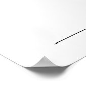 WELCOME-ISH – Funny Entryway Wall Art Poster (Ecke)