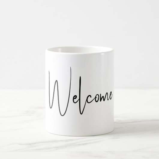 Welcome Kaffeetasse (Mittel)