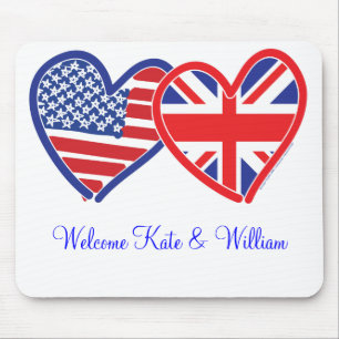 Welcome Kate & William/ Royal Wedding Mousepad