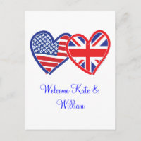 Welcome Kate & William/ Royal Wedding