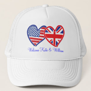 Welcome Kate & William/ Royal Wedding Truckerkappe