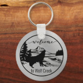 Welcome Lake Rental Property Cabin Vacation Schlüsselanhänger (Vorderseite)