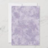 Welcome Litone - Niedliche Pinienbabydusche Einladung (Rückseite)