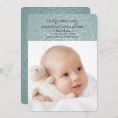 Welcome Little Liebe Foto Geburtserklärung Ankündigung (Vorne/Hinten)