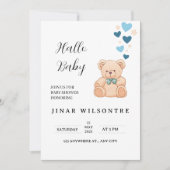 Welcome Little One Einladung (Vorderseite)