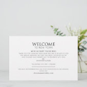 Welcome Map Card - CUSTOM für Shannon (Stehend Vorderseite)