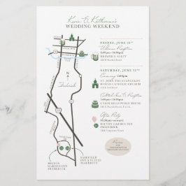 Welcome Map - CUSTOM für Katherine