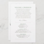 Welcome Map - CUSTOM für Katherine (Vorne/Hinten)