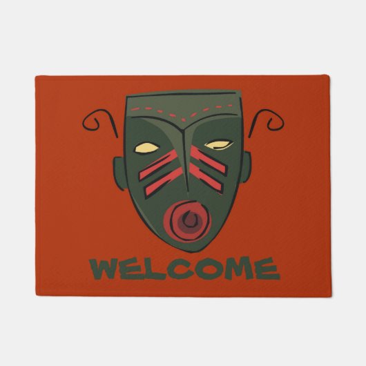 Welcome Mat, Tiki Bar, bearbeiten text Doormat Fußmatte (Vorderseite)