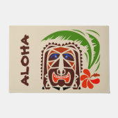 Welcome Mat, Tiki Bar.edit text Doormat Fußmatte (Vorderseite)