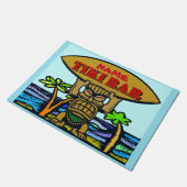 Welcome Mat, Tiki Bar Fußmatte (Schrägansicht)