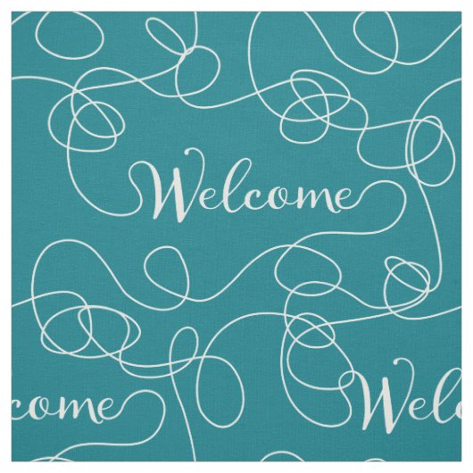 WELCOME nahtlose Muster mit LINIEN Stoff (Muster)