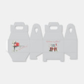 Welcome Neighbor Treat Box Geschenkschachtel (Ungefaltet)