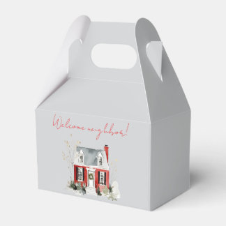 Welcome Neighbor Treat Box Geschenkschachtel
