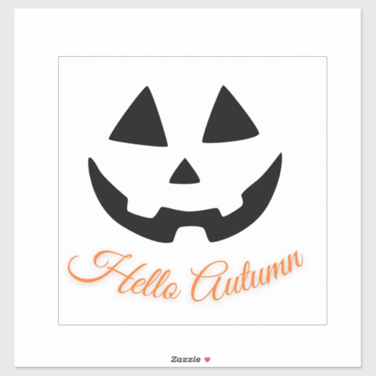 Welcome October Aufkleber (Blatt)
