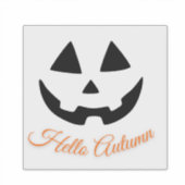 Welcome October Aufkleber (Vorderseite)