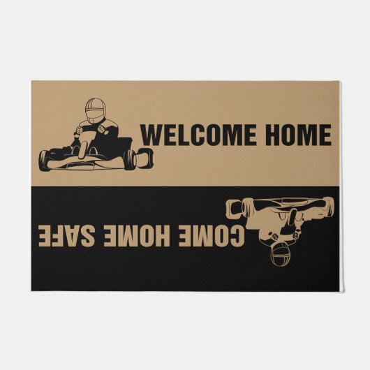 Welcome Race Mat, Custom Man doormat Fußmatte (Vorderseite)