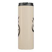 Welcome Ramadan Arabic Calligraphy art Thermosbecher (Rückseite)