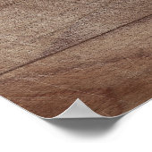 Welcome Safari Jungle Babyduschzeichen Poster (Ecke)