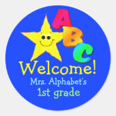 Welcome School Stickers (Vorderseite)