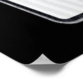 Welcome sign 16th Birthday Speed Limit  Poster (Ecke)