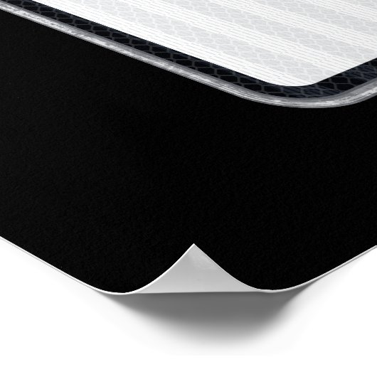 Welcome sign 16th Birthday Speed Limit  Poster (Ecke)