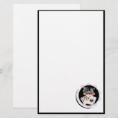 Welcome Sign Black Poker Chip Briefpapier (Vorne/Hinten)