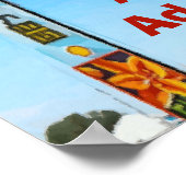 Welcome Sign, Jazz Music, Poster (Ecke)