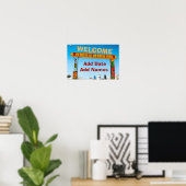 Welcome Sign, Jazz Music, Poster (Heimbüro)