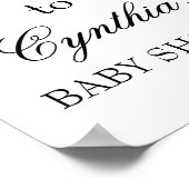 Welcome Sign Poster (Ecke)