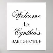 Welcome Sign Poster (Vorne)